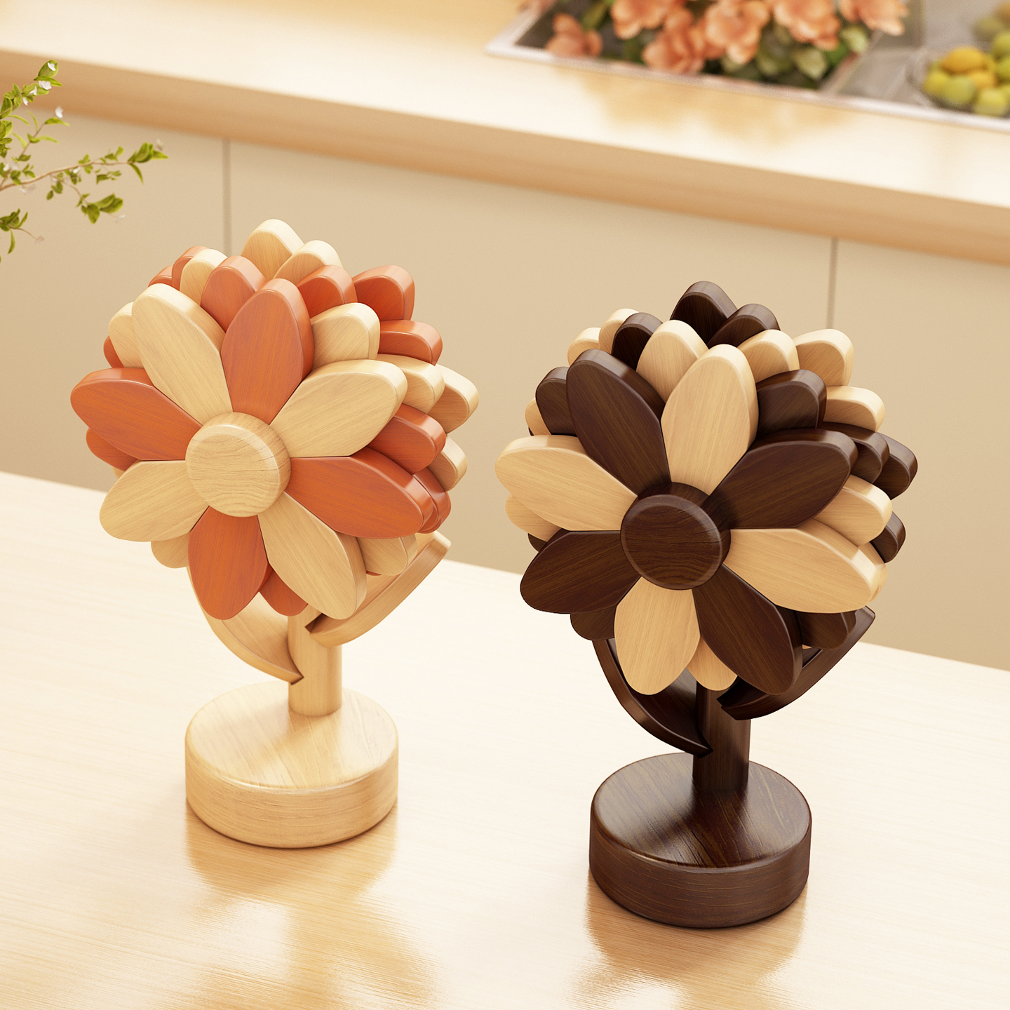 【创意向日葵】隔热垫锅垫