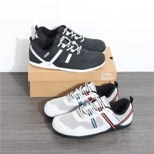 宽楦赤足越野跑鞋鞋透气防滑综合训练男女Wide last hiking shoes