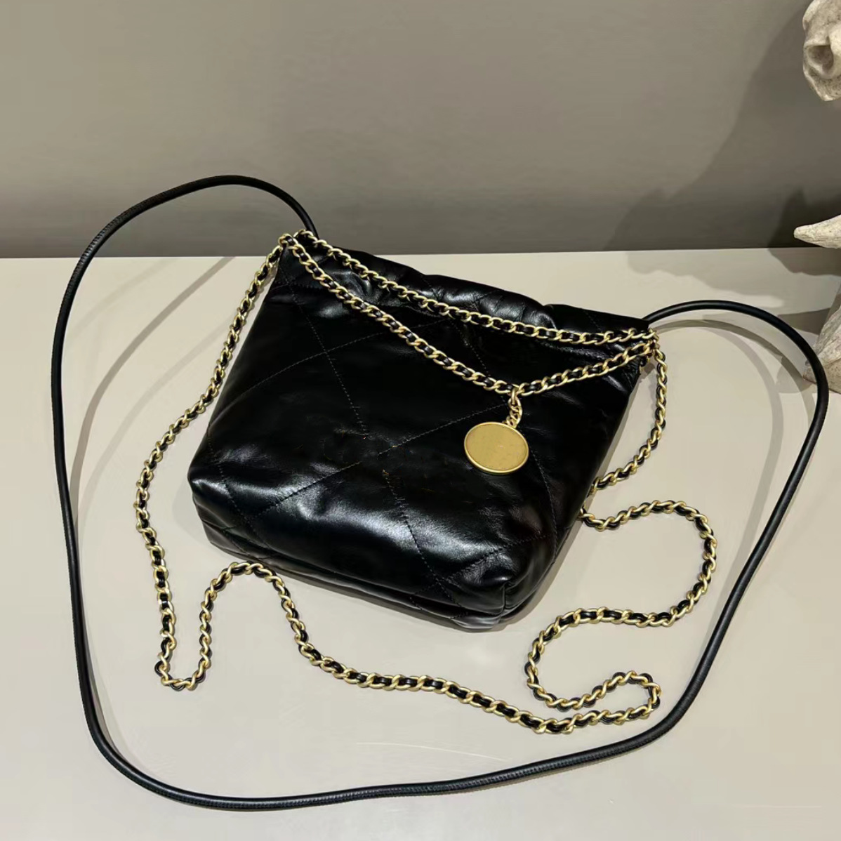 小香风22bag垃圾袋链条包