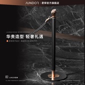 君铎钻石礼宾杆一米线栏杆高端酒店挂绳迎宾柱围栏隔离带护栏定制