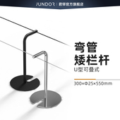 君铎 博物馆专用一米线矮栏杆美术馆拉绳隔离护栏展厅警戒线围栏