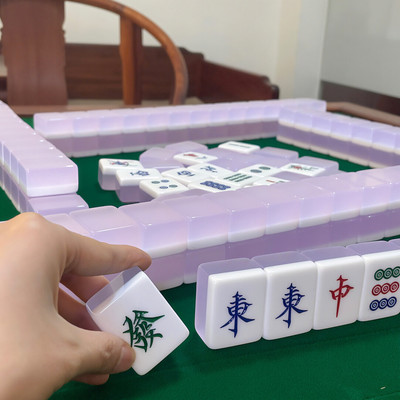 高颜值家用手搓麻将送朋友礼物