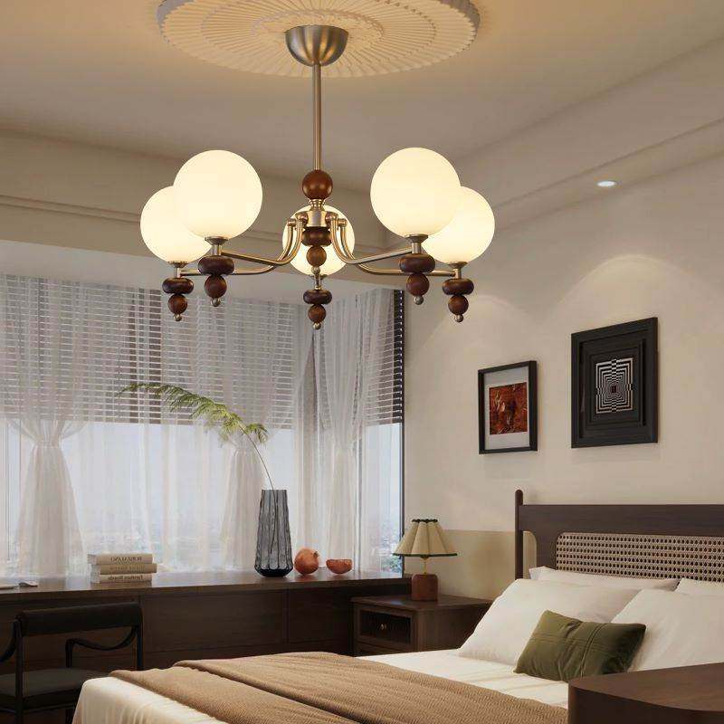 法式复古客厅吊灯时尚简约美式中古包豪斯卧室餐厅灯新款魔豆灯具,五金/工具,组合套装,淘宝优惠券,粉丝福利购,淘宝优惠卷