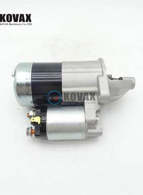 挖掘机机械配件 16853-63011 12V 8T 1 启动马达适用于久保田配件