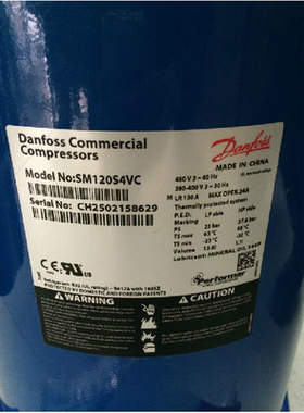 sm124  SM100S4VC SM110S4VC SZ120/SM120S4VC全新丹佛斯压缩机
