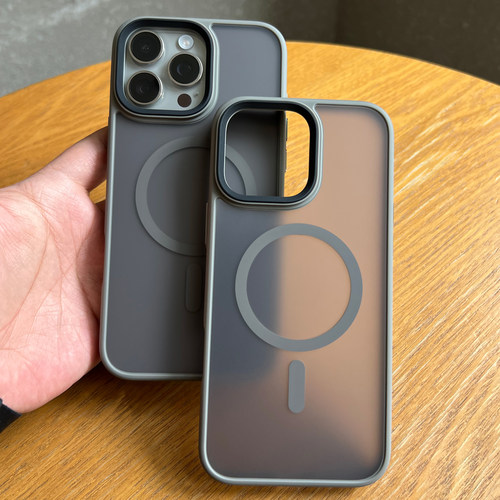 【雾面磨砂肤感手机壳防指纹】