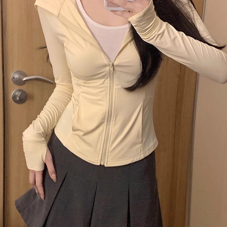 冰丝防晒衣女夏季修身服