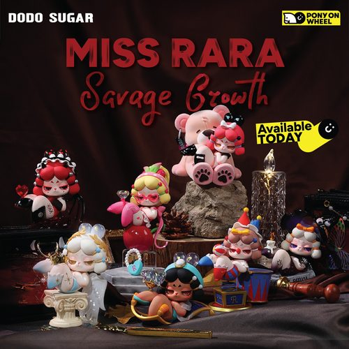 正品MissRara野蛮生长盲盒