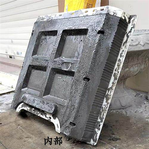 仿木花箱模具水泥自制花盆花盒塑料园林绿化木纹模型建筑模板加厚