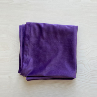 OH卡桌布加厚天鹅绒桌布70*70cm包边