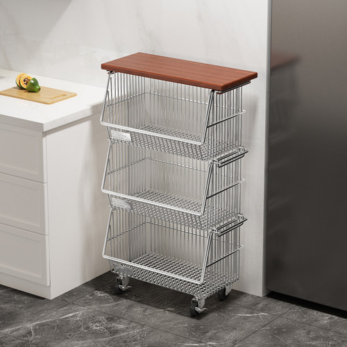 环图厨房台面果蔬置物架