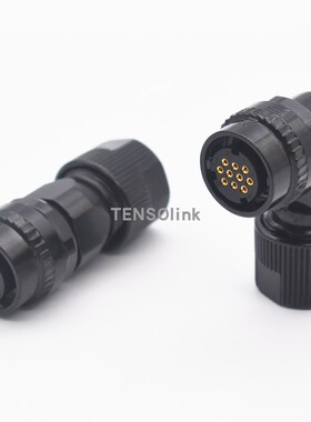 tensolink适应发那科数控伺服电机编码器10芯 JN1FS10SL2接插头