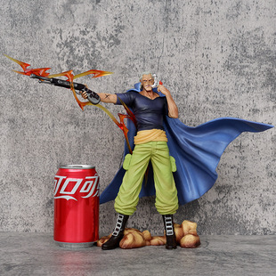 海贼王四皇红发香克斯皇副贝克曼二把手站姿动漫潮玩手办模型摆件