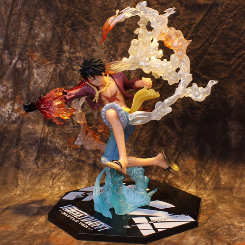 海贼王手办路飞索隆艾斯萨博