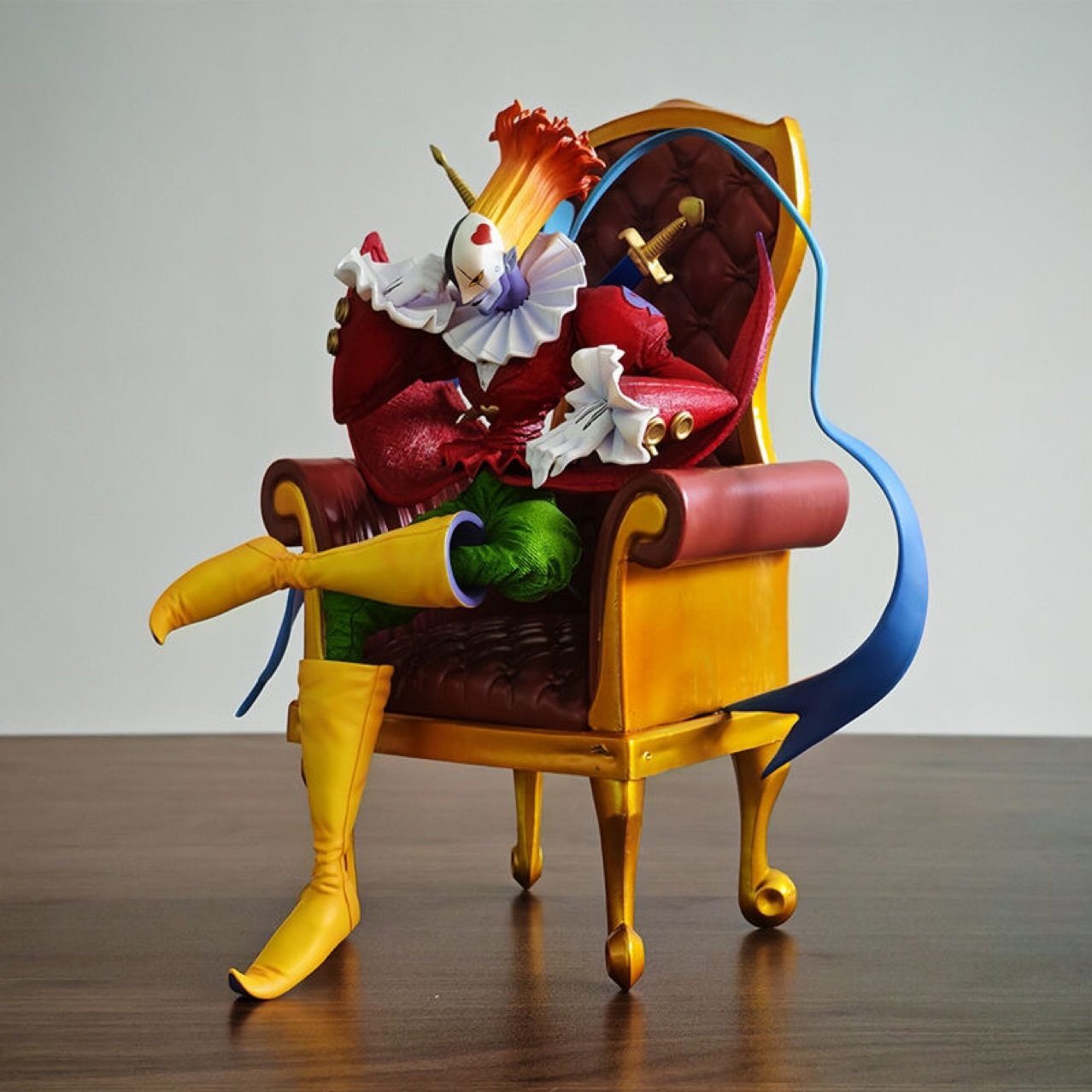 数码宝贝黑暗四大天王小丑皇手办