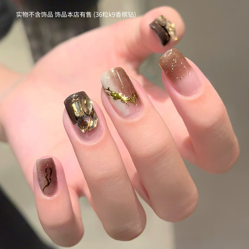 朵媛儿柔软系列甲贴持久防水贴纸