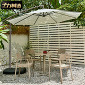 子力香蕉伞户外庭院伞露营棚遮阳伞室外蓬阳台院子外摆遮阳伞商用