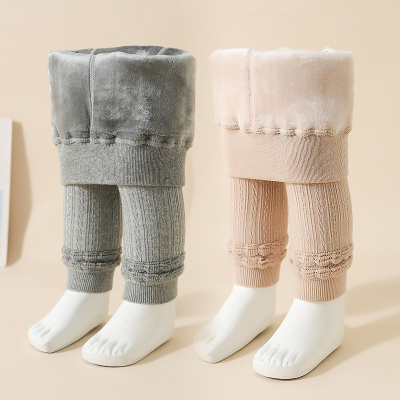 宝宝加绒打底裤秋冬款婴儿加厚大PP不连袜女童保暖儿童花边长裤子,童装/婴儿装/亲子装,儿童袜子(0-16岁),淘宝优惠券,粉丝福利购,淘宝优惠卷