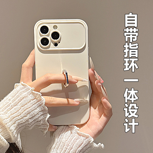 适用华为nova14自带指环软胶外壳