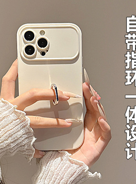 自带指环一体适用华为nova14手机壳novo13pro软胶navo12新款11全包防摔全包防摔por超薄10个性9se高级感+外壳