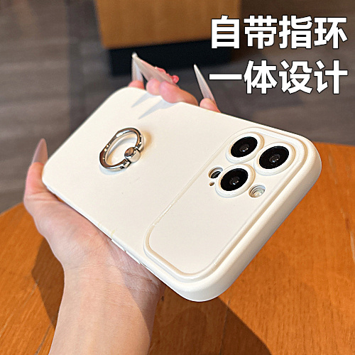 适用vivo自带指环软胶防摔保护套
