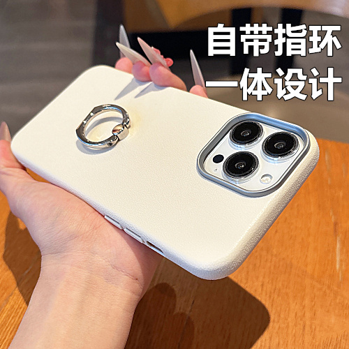 适用华为nova自带指环一体保护套