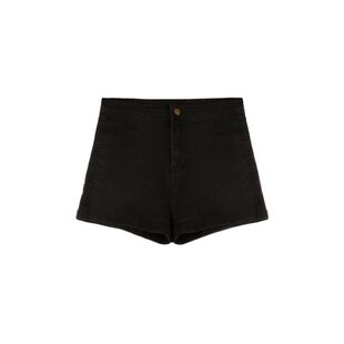 高腰黑色牛仔裤女含棉港风夏季显瘦热裤紧身辣妹超短裤ins裤子