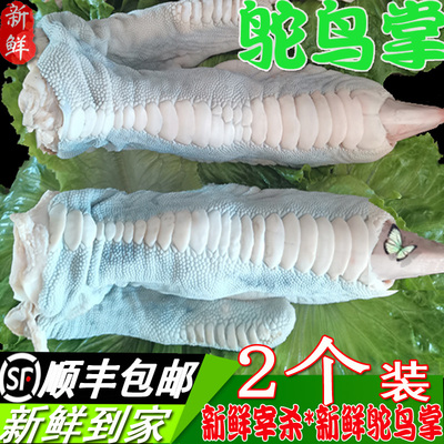 鸵鸟掌两个装重量在2斤以上