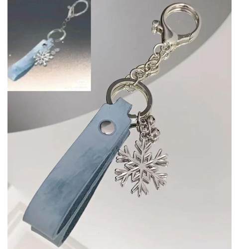 恋与深空黎深·雪花钥匙扣小巧玲珑精致动漫游戏二次元衍生周边