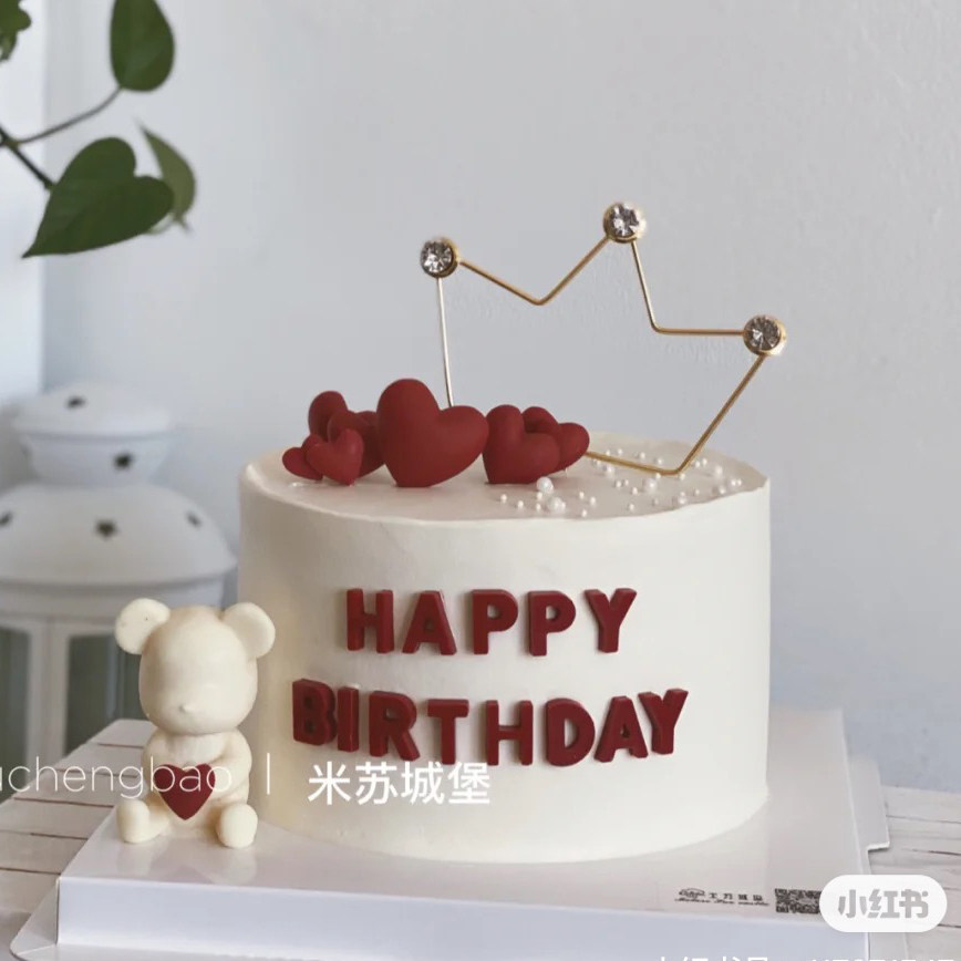 摆件爱情硅胶模具烘焙生日蛋糕