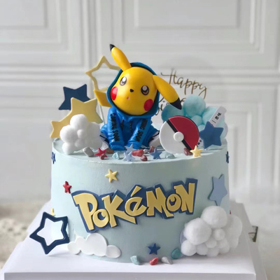 皮卡丘神奇宝贝卫衣小精灵蛋糕