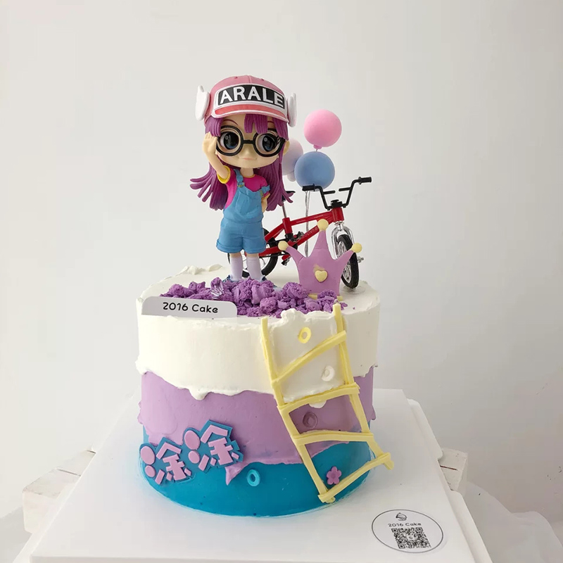 女神公主蛋糕装饰摆件蕾阿拉生日装饰女孩生日礼物派对布置插件