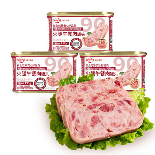 温氏午餐肉罐头猪肉含量≥90%