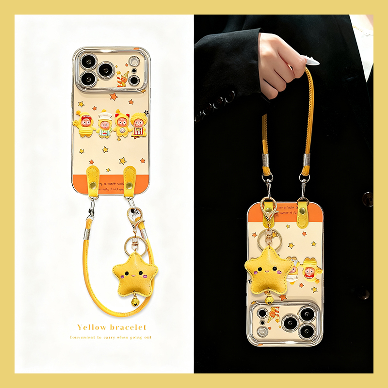 可爱星星人适用oppoa3pro手机壳a2x立体a1呆萌a58x趣味a55挂件a8硅胶a5挂绳a11x卡通a9x可爱a31电镀a32/a53软