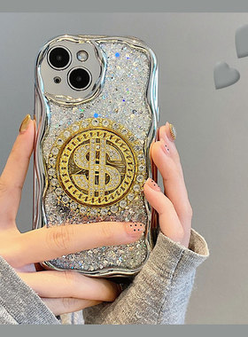 闪粉亮片水钻适用小米红米note13pro手机壳12turbo高级感11tpro电镀10金币9转盘k70e女k60k50k40s/k30i/redmi