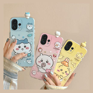 小八乌萨奇吉伊适用vivos30promini手机壳s20立体s19pro趴趴s17t卡通s16e趣味t1可爱s15呆萌s12s10s9s7s1硅胶