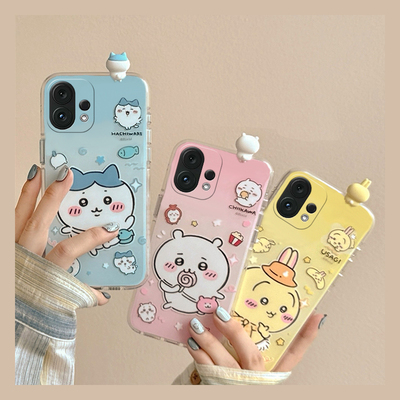 小八乌萨奇吉伊适用vivos30promini手机壳s20立体s19pro趴趴s17t卡通s16e趣味t1可爱s15呆萌s12s10s9s7s1硅胶