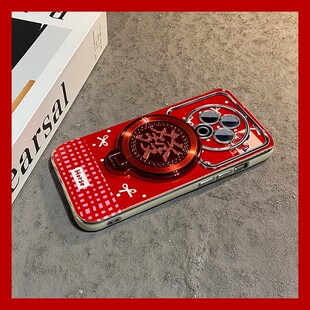 小马旋转发财支架适用vivoiqoo15pro手机壳iqooz10turbo立体z9x大视窗z8x新年z7马年13电镀12软11s u3x十vivo