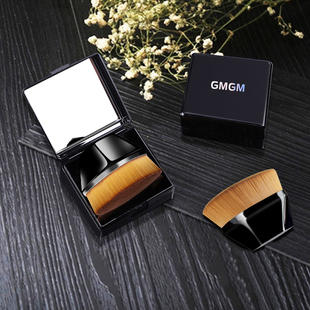 55号魔术粉底刷眼影腮红刷子不吃粉底液扁头专用遮瑕无痕化妆工具