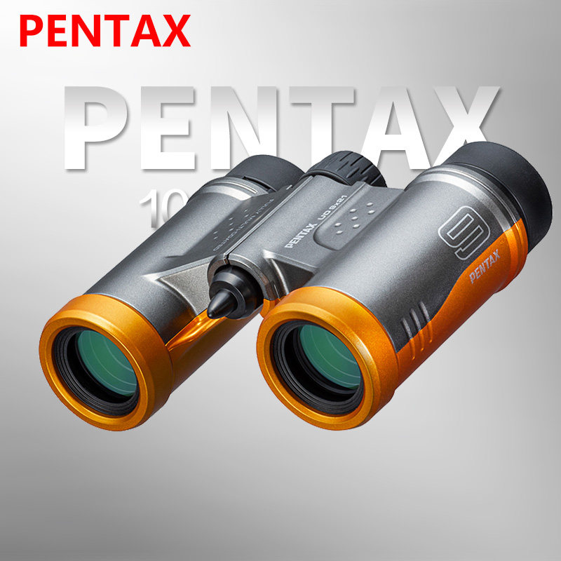 日本pentax双筒望远镜便携迷你儿童女生户外旅行观鸟爬山看剧场