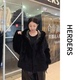 黑加仑 校花羊系列 短款 HERDERS 连帽皮毛一体外套 52609
