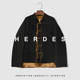 40139 国风系绳外套 HERDERS 黑色短款