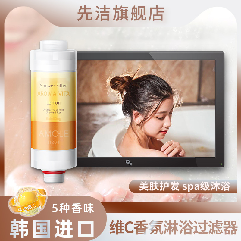 韩国进口滤芯淋浴香氛花洒过滤器