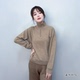 纯山羊绒立领套衫 精简有活力拉链半开胸女式 匠心工艺 时尚
