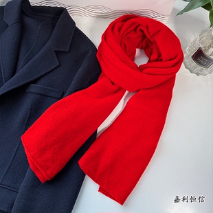 【匠心工艺】优雅大气高级质感纯山羊绒围巾