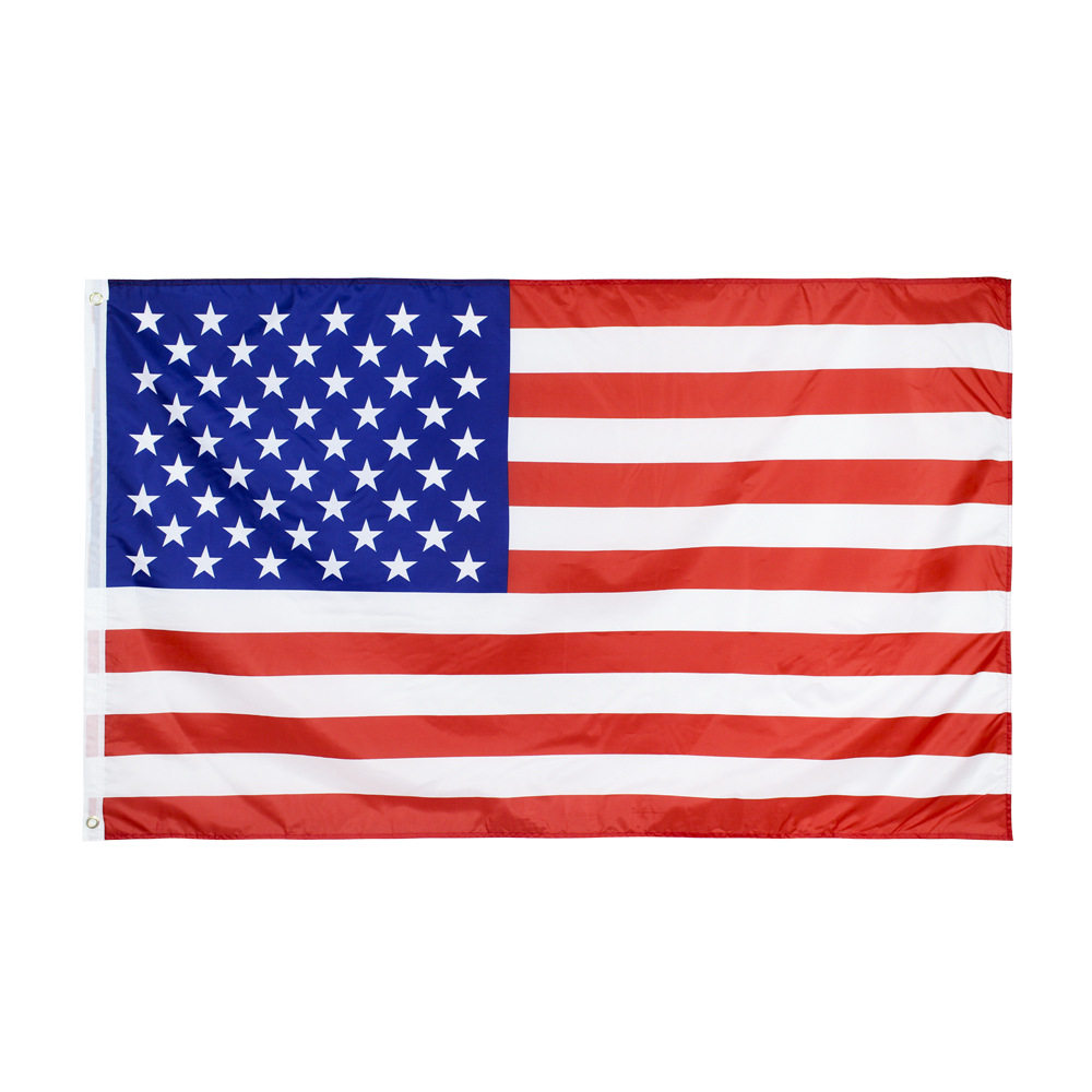 跨境 多尺寸美国国旗现货 america 旗帜 3*5ft 4*6ft 5*8ft