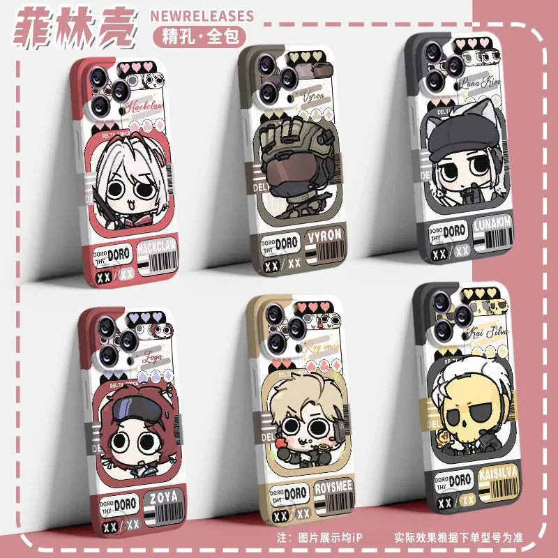 三角洲行动适用苹果17手机壳iPhone16e/15/14PRO麦晓雯威龙PLUS骇爪7/8硬13/12mini/11蛊