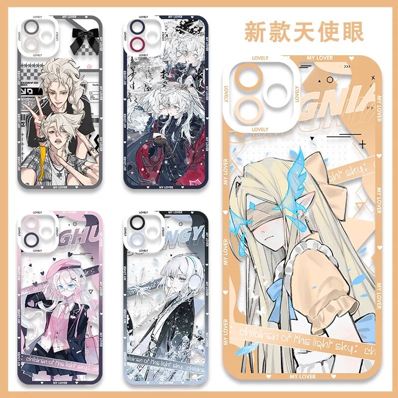 sky适用OPPO RENO14手机壳透明13/11光遇10/9pro+白鸟枭樱花findx8ultra/7/6/5巫师正太4se书虫3/2套k12plus图片