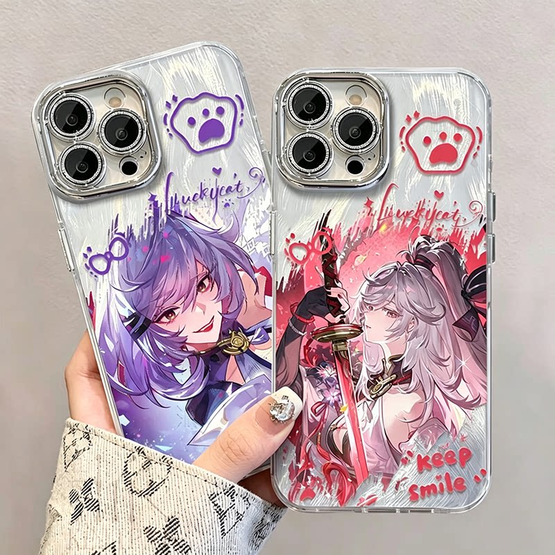 适用苹果17手机壳iPhone16e残虹15/13/14pro异环ip12二次元xr/xs精孔11羽纱6/7/8plus动漫周边少女se2/3套max