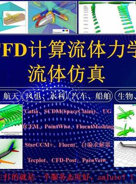 CFD计算流体力学/流体仿真/fluent/starccm/catia/icem/tecplot